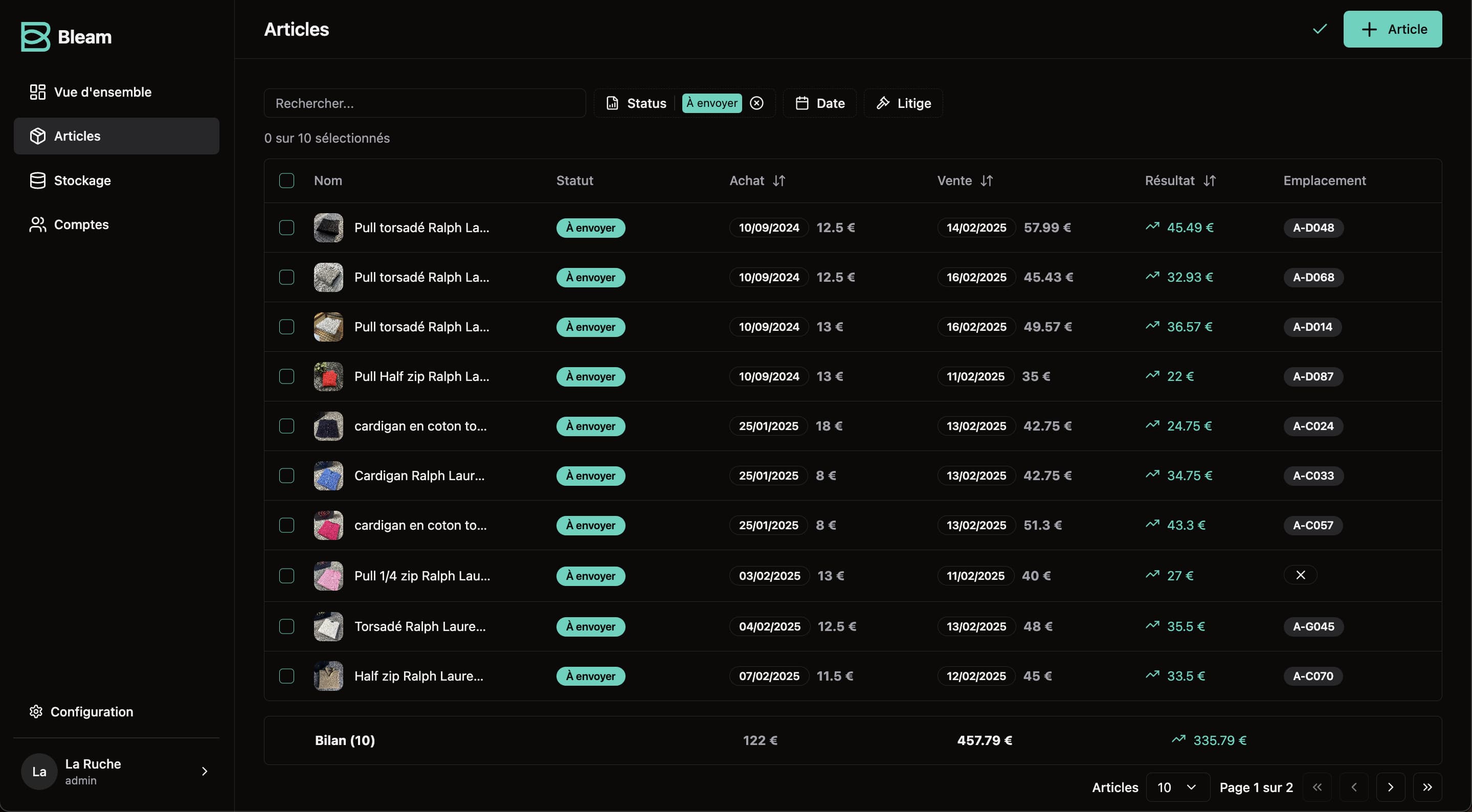 dashboard